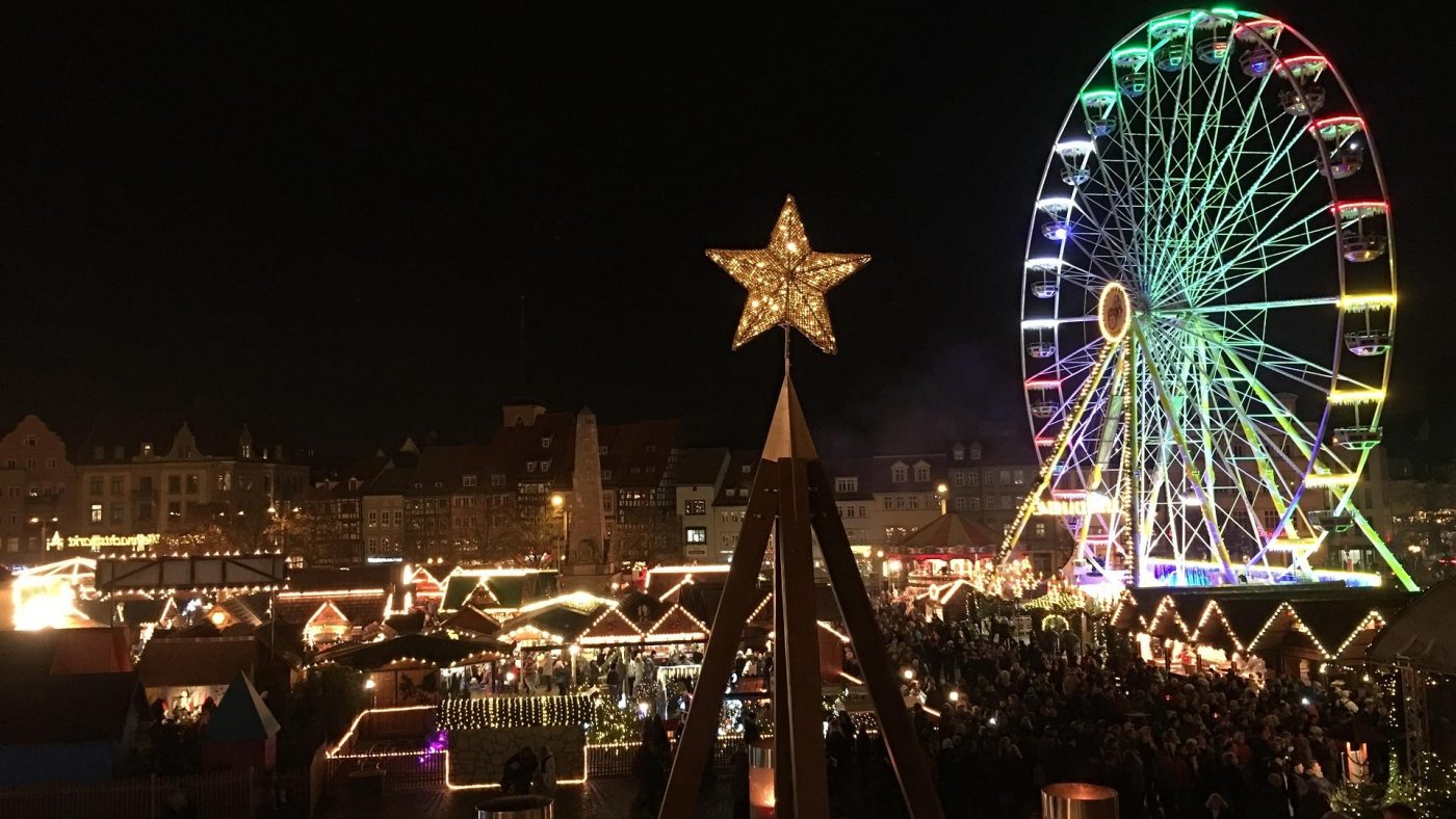 Zum Weihnachtsmarkt nach Erfurt